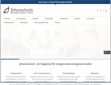 Tablet Screenshot of johannelund.nu